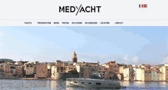 Desktop Screenshot of med-yacht.com